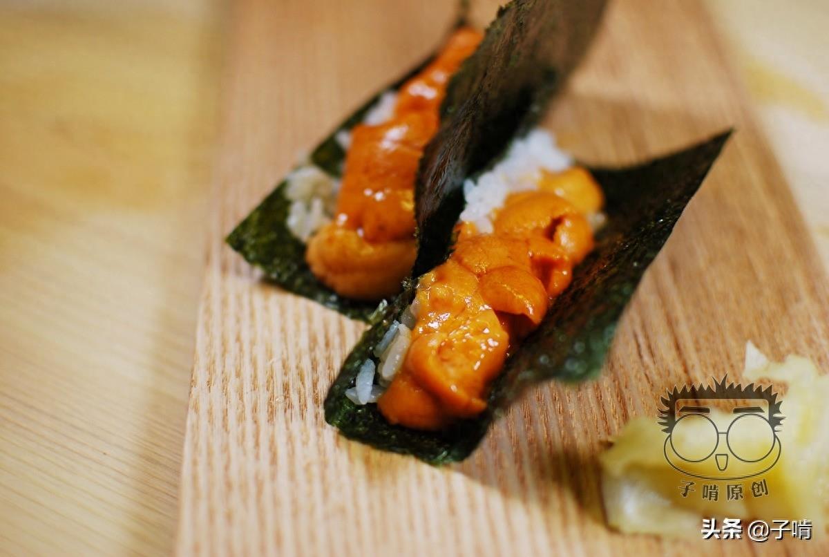 一个海胆手握要卖600元，颜值味道都不错，就是价格有点心疼啊