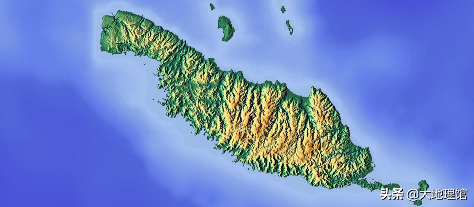 高清地图,认识南太平洋岛国——所罗门群岛