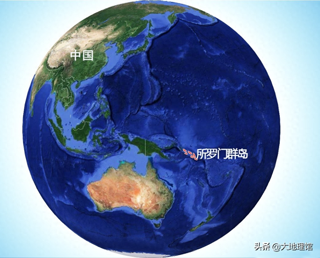 高清地图,认识南太平洋岛国——所罗门群岛