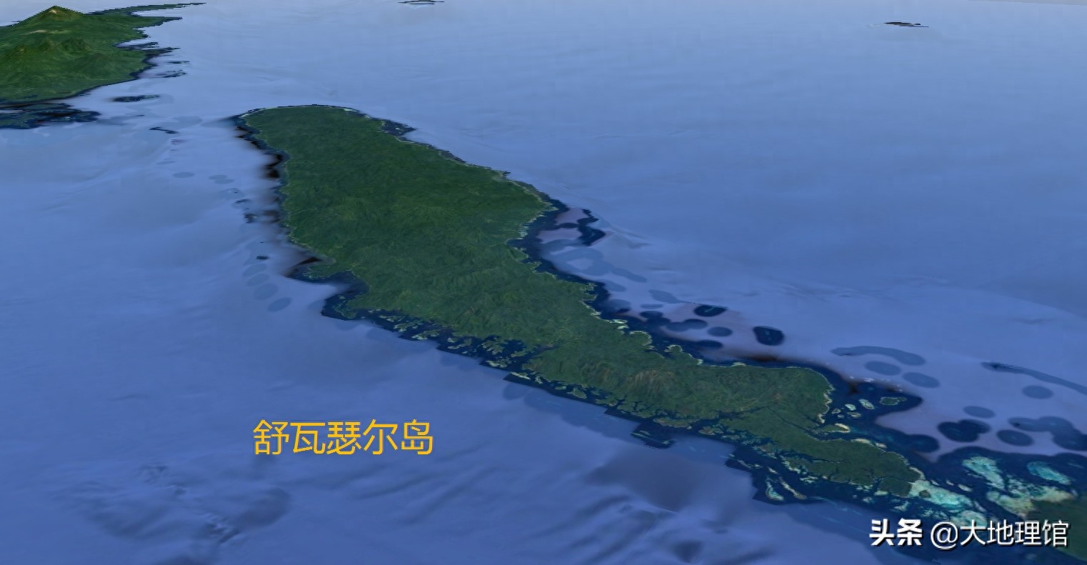 高清地图,认识南太平洋岛国——所罗门群岛