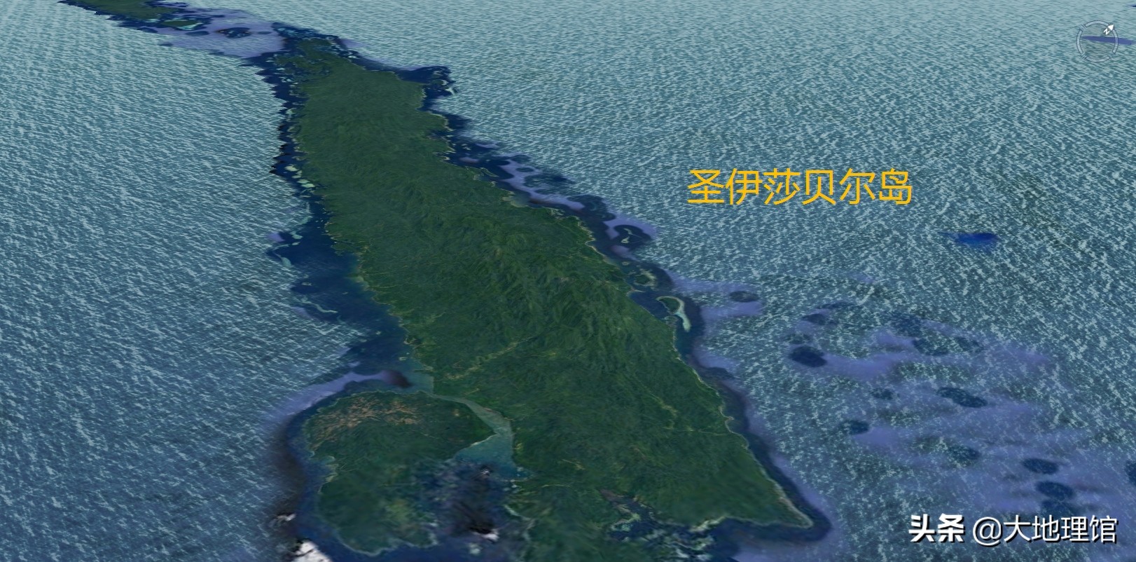 高清地图,认识南太平洋岛国——所罗门群岛