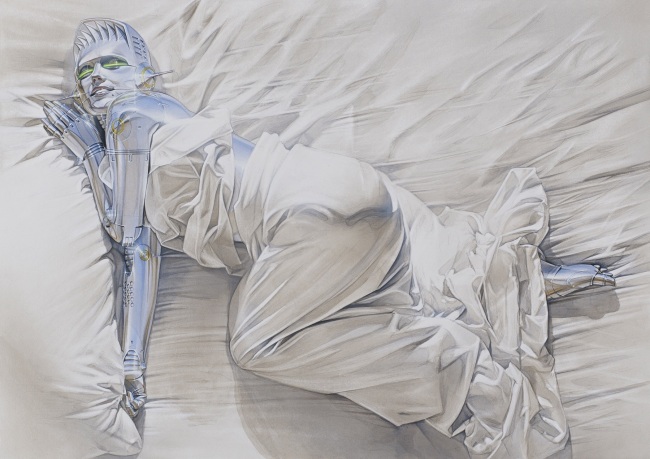 空山基大尺幅限量版画日本外首发 随展登陆北京