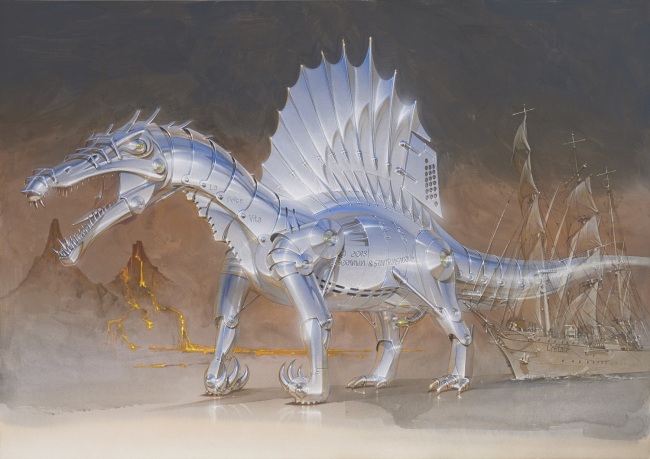 空山基大尺幅限量版画日本外首发 随展登陆北京