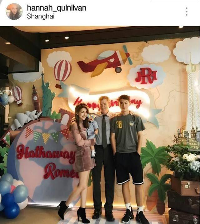 昆凌晒全家福，爸爸弟弟颜值爆表，儿子小小周呆萌又可爱！