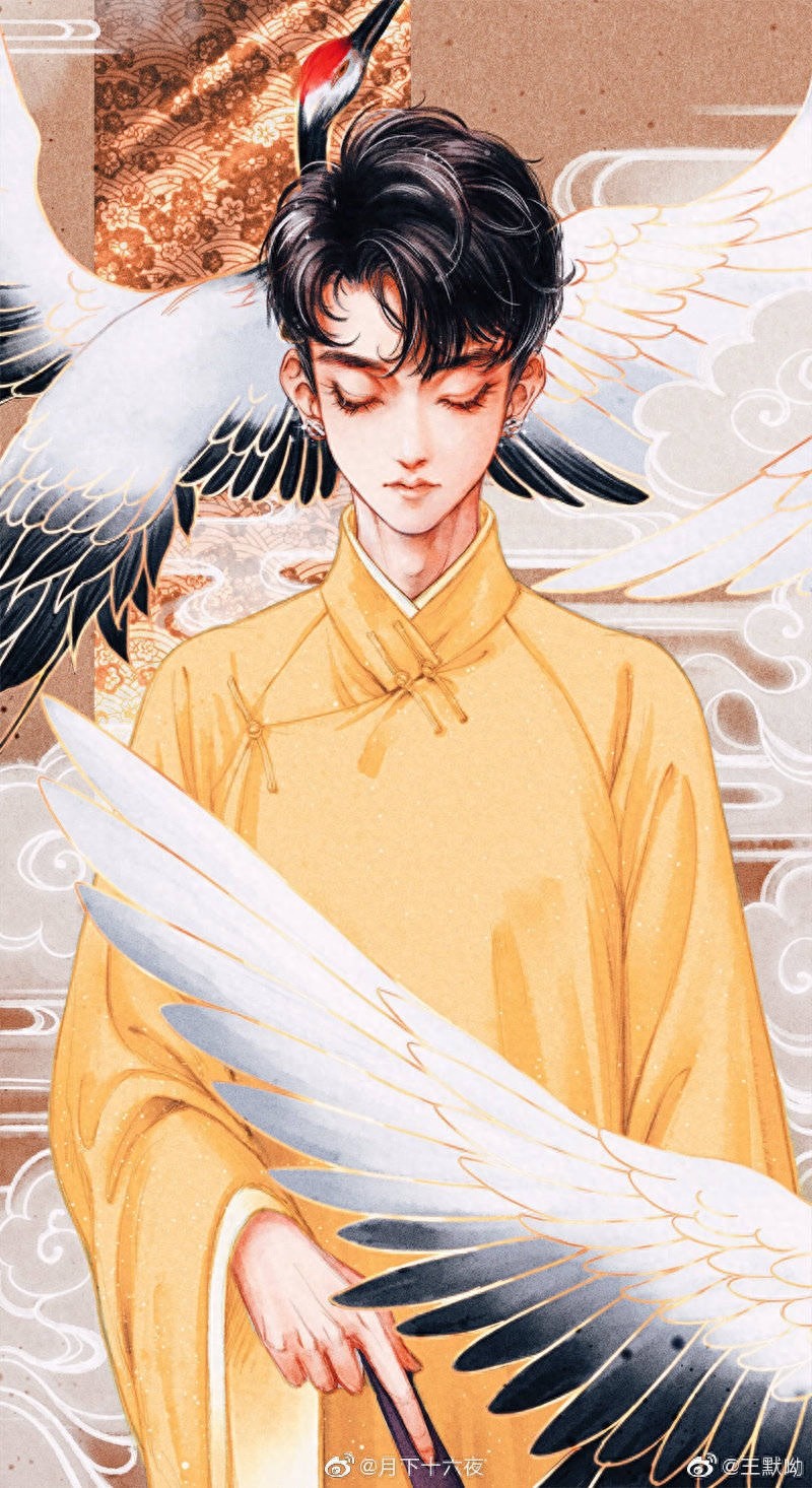 张云雷古风动画壁纸来了，辫儿哥哥真的骨子里都透着一股仙气