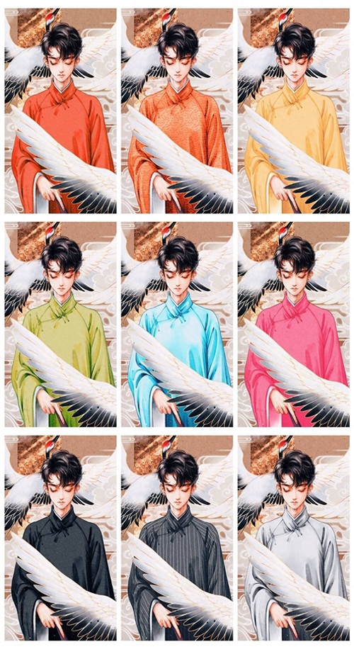 张云雷古风动画壁纸来了，辫儿哥哥真的骨子里都透着一股仙气