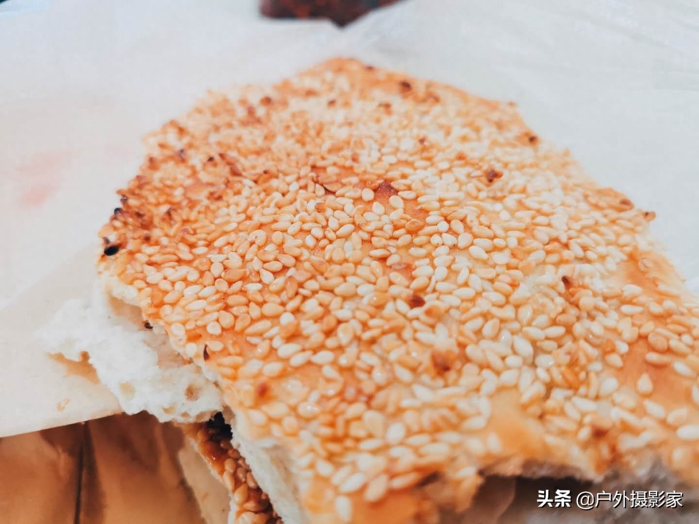 开封经典传统美食——高炉烧饼