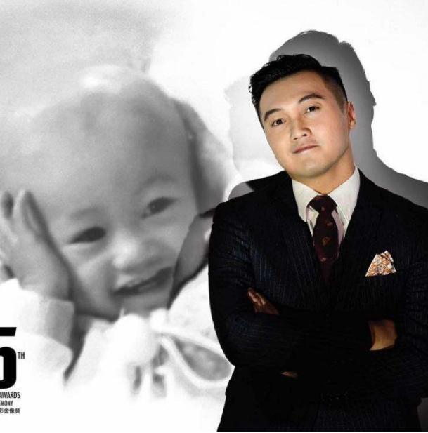 他因长得像谢霆锋,1岁就出道,被黄百鸣力捧,如今摆摊卖水果