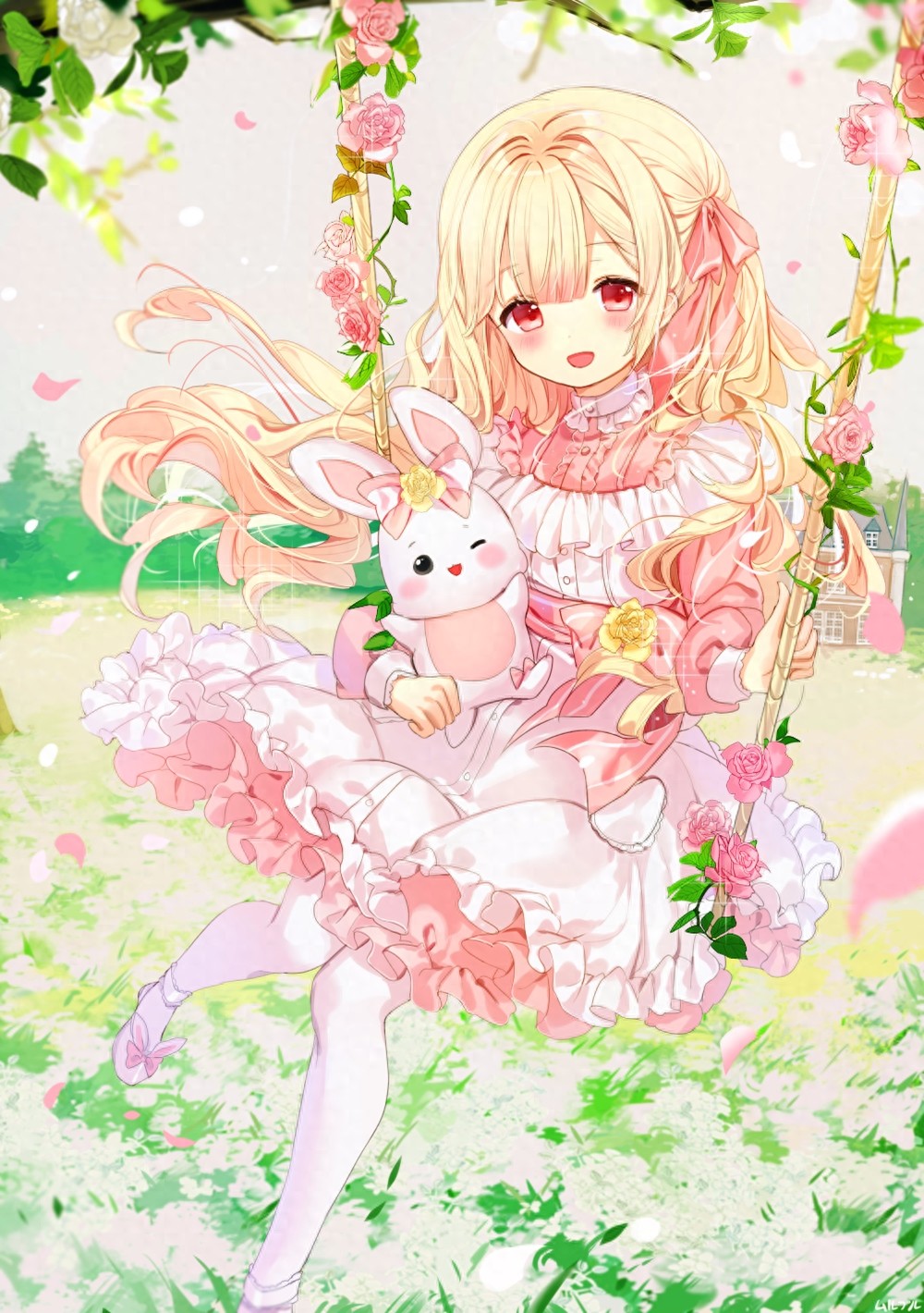 P站动漫之洛丽塔精美插图合集！每个男人的心中都住着一位小公主