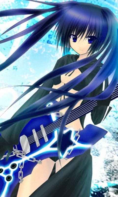 黑岩射手竖屏美图欣赏,酷酷的可爱小姐姐和您的手机更配