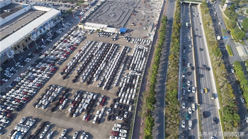 5号停机坪快成巨型停车场,昔日这可是广州国际机场哦