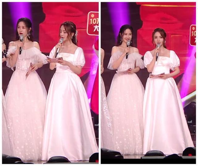 芒果四小花同台主持，却更像网红比美！沈梦辰靠心机造型美成C位