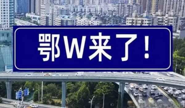 鄂w是湖北哪个城市?鄂w是什么地方的车牌号-