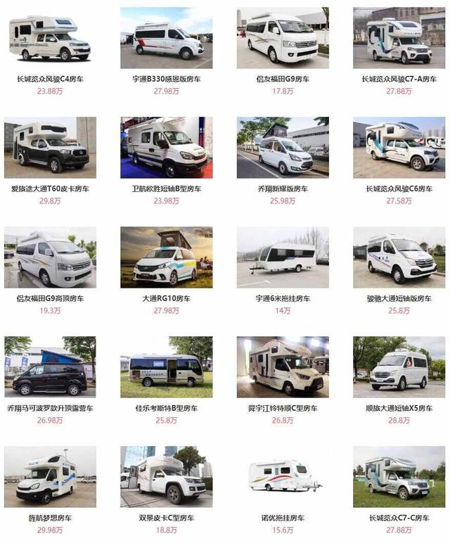 最便宜的房车多少钱?价格最低的房车推荐-