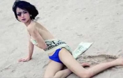 ​娱乐圈罕见大胆之作：戚薇写真照引发热议，谁能hold住？