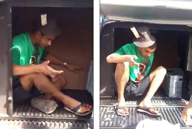 男子头部被插入一把刀，经过5个小时的手术成功取出，捡回一条命