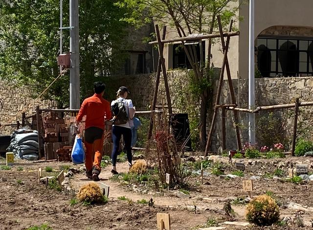 撒贝宁龙凤胎首次出镜(撒贝宁带龙凤胎逛集市被拍)(2)