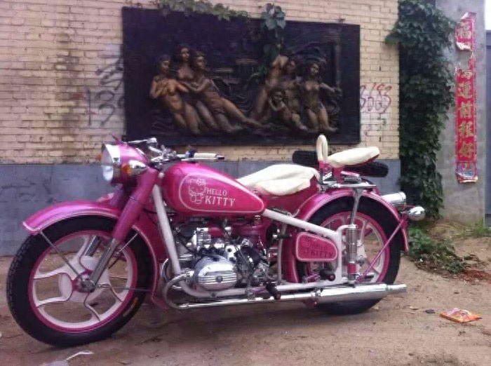 长江750拿去改装，女友满意了，车友却很气愤