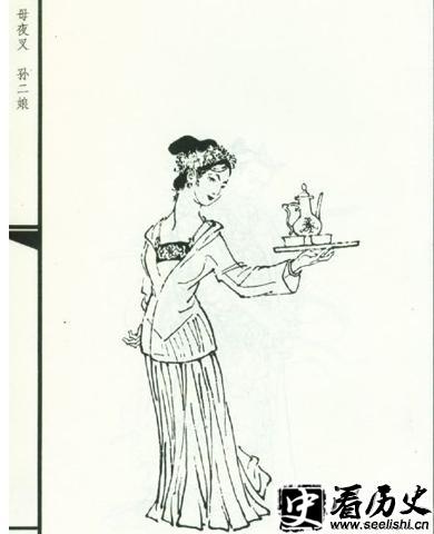 母夜叉孙二娘画像