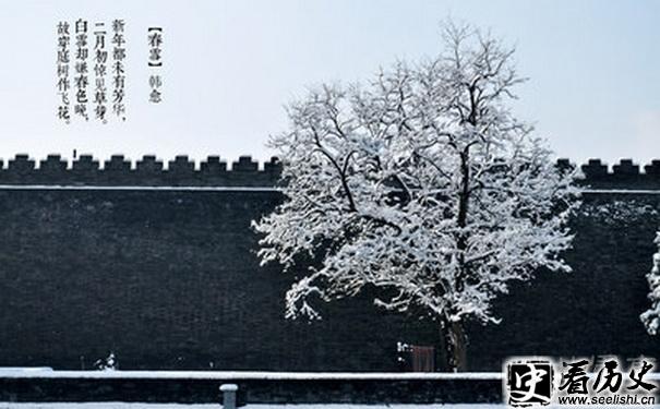 《春雪》配图
