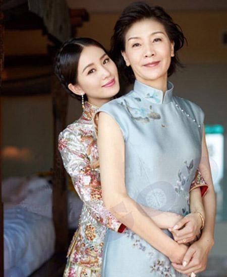 刘诗诗的妈妈是谁（刘诗诗妈妈竟然比吴奇隆只大2岁）