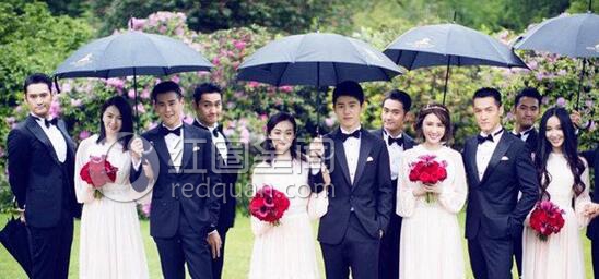 袁弘伴郎团有谁 张歆艺伴娘团都有谁