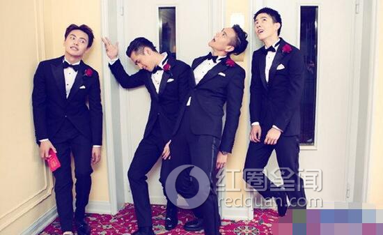 袁弘伴郎团有谁 张歆艺伴娘团都有谁