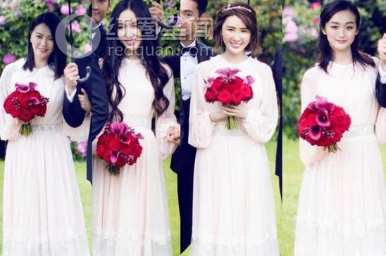 袁弘伴郎团有谁 张歆艺伴娘团都有谁