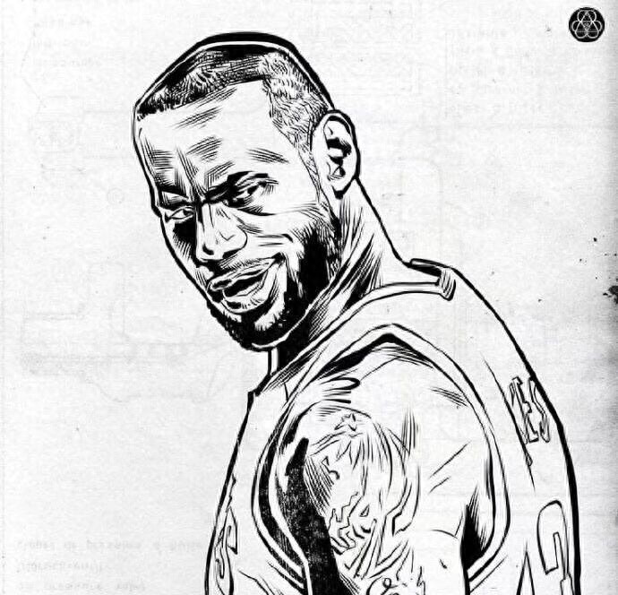 勒布朗詹姆斯超帅的几张图，适合做壁纸用~快来收图