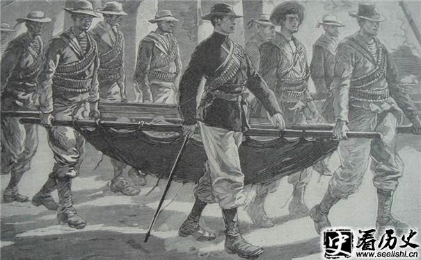 西摩尔率领八国联军